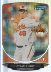 Dylan Bundy Baseball Cards 2013 Bowman Chrome Cream of the Crop Mini Refractor Prices