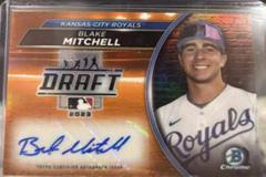 Blake Mitchell [Orange] Baseball Cards 2023 Bowman Draft Night Autographs Prices