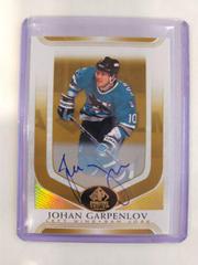 Johan Garpenlov [Gold Spectrum Autograph] #134 Hockey Cards 2020 SP Signature Edition Legends Prices