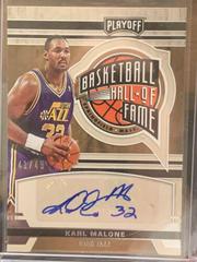 Karl Malone #HOF-KML Basketball Cards 2021 Panini Chronicles Hall of Fame Autographs Prices