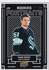 Shane Wright [Silver] Hockey Cards 2022 Upper Deck UD Portraits Prices