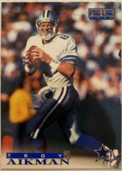 Troy Aikman #1 Football Cards 1996 Pro Line Prices