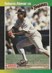 Roberto Alomar #246 Baseball Cards 1989 Donruss Prices