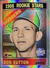 Don Sutton [1966 Reprint] #78 Baseball Cards 2001 Topps Archives Reserve Prices