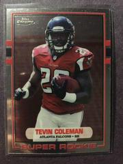 Tevin Coleman #89-TC Football Cards 2015 Topps Chrome 1989 Super Rookie Prices