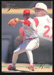 Jose Rijo #31 Baseball Cards 1993 Flair Prices