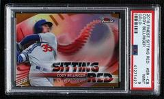 Cody Bellinger [Gold Refractor] #SR-CB Baseball Cards 2018 Topps Finest Sitting Red Prices