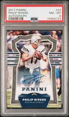 Philip Rivers [Autograph] #22 Football Cards 2017 Panini Prices