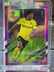 Giovanni Reyna [Pink] Soccer Cards 2020 Topps Chrome UEFA Champions League Prices