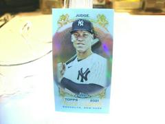 Aaron Judge [Mini] #126 Baseball Cards 2021 Topps Allen & Ginter Chrome Prices