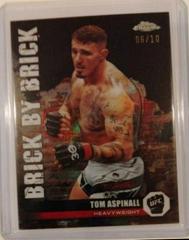 Tom Aspinall [Black Refractor] #BYB-1 Ufc Cards 2024 Topps Chrome UFC Brick by Brick Prices