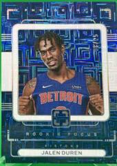 Jalen Duren [Maze] #15 Basketball Cards 2022 Panini Photogenic Rookie Focus Prices
