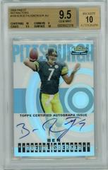 Ben Roethlisberger [Autograph Refractor] Football Cards 2004 Topps Finest Prices