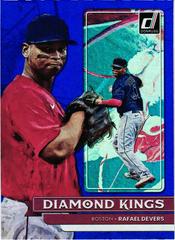 Rafael Devers [Holo Blue] Baseball Cards 2022 Panini Donruss Prices