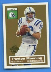 Peyton Manning #5 Football Cards 2005 Topps Turn Back the Clock Prices