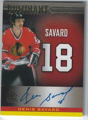 Denis Savard [Gold Autograph] #DD-2 Hockey Cards 2020 SP Signature Edition Legends Dominant Digits Prices
