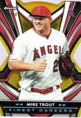 Mike Trout [Gold Refractor] #FCI-8 Baseball Cards 2021 Topps Finest Career Die Cut Prices