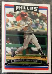 Aaron Rowand #182 Baseball Cards 2006 Topps Prices