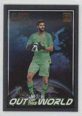 Alisson [Silver] Soccer Cards 2018 Panini Donruss Out of This World Prices