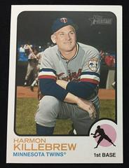Harmon Killebrew Baseball Cards 2022 Topps Heritage Oversized 1973 Boxtopper Prices