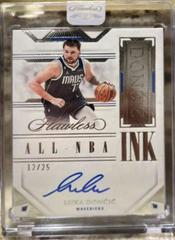Luka Doncic #1 Basketball Cards 2022 Panini Flawless All-NBA Ink Prices
