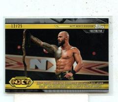 Ricochet def. Adam Cole [Silver] Wrestling Cards 2019 Topps WWE NXT Prices