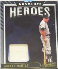Mickey Mantle Baseball Cards 2022 Panini Absolute Heroes Memorabilia Prices
