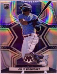Julio Rodriguez [Silver Prizm] Baseball Cards 2022 Panini Mosaic Prices