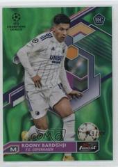 Roony Bardghji [Green] #92 Soccer Cards 2022 Topps Finest UEFA Club Competitions Prices