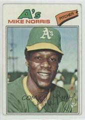 Mike Norris #284 Baseball Cards 1977 Topps Prices