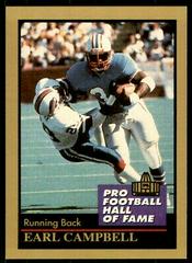 Earl Campbell #23 Football Cards 1991 Enor Pro HOF Prices