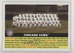 Chicago Cubs #11 Baseball Cards 2005 Topps Heritage Prices