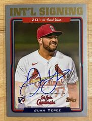 Juan Yepez [Silver] #05DP-JY Baseball Cards 2022 Topps Archives 2005 Draft Picks Autographs Prices