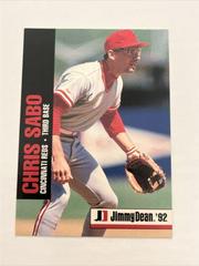 Chris Sabo #6 Baseball Cards 1992 Jimmy Dean Prices
