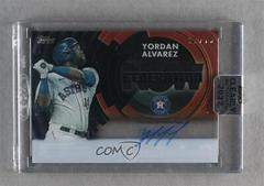 Yordan Alvarez [Black] #GNA-YA Baseball Cards 2022 Topps Clearly Authentic Generation Now Autographs Prices