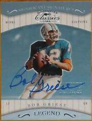 Bob Griese [Significant Signatures] #175 Football Cards 2001 Panini Donruss Classics Prices
