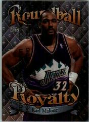 Karl Malone #R15 Basketball Cards 1998 Topps Roundball Royalty Prices