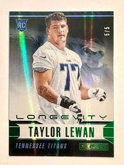Taylor Lewan [Longevity Holo Foil] #187 Football Cards 2014 Panini Rookies & Stars Prices