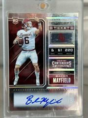 Baker Mayfield [Playoff Autograph] #124 Football Cards 2018 Panini Contenders Draft Picks Prices