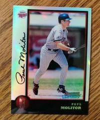 Paul Molitor [Refractor] Baseball Cards 1998 Bowman Chrome Prices
