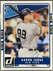 Aaron Judge Baseball Cards 2017 Panini Donruss Prices