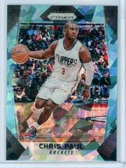 Chris Paul [Blue Ice] Basketball Cards 2017 Panini Prizm Prices