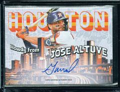 Jose Altuve Baseball Cards 2022 Topps Archives Postcards Autographs Prices