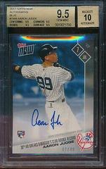 Aaron Judge [Autograph Blue] #336B Baseball Cards 2017 Topps Now Prices