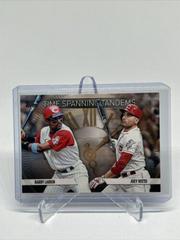 Joey Votto, Barry Larkin [Gold] #TS-11 Baseball Cards 2023 Topps Update Time Spanning Tandems Prices
