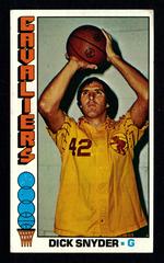 Dick Snyder #2 Basketball Cards 1976 Topps Prices