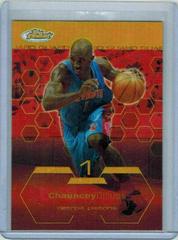 Chauncey Billups Gold Refractor Basketball Cards 2002 Finest Prices