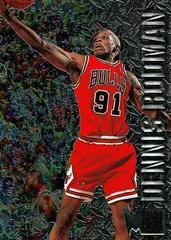Dennis Rodman #15 Basketball Cards 1996 Fleer Metal Prices