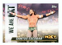Santos Escobar Wrestling Cards 2021 Topps WWE We Are NXT Prices
