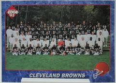 Cleveland Browns Football Cards 1993 Collector's Edge Prices